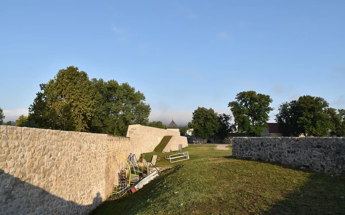 Kastel Fortress and its walls in Banja Luka