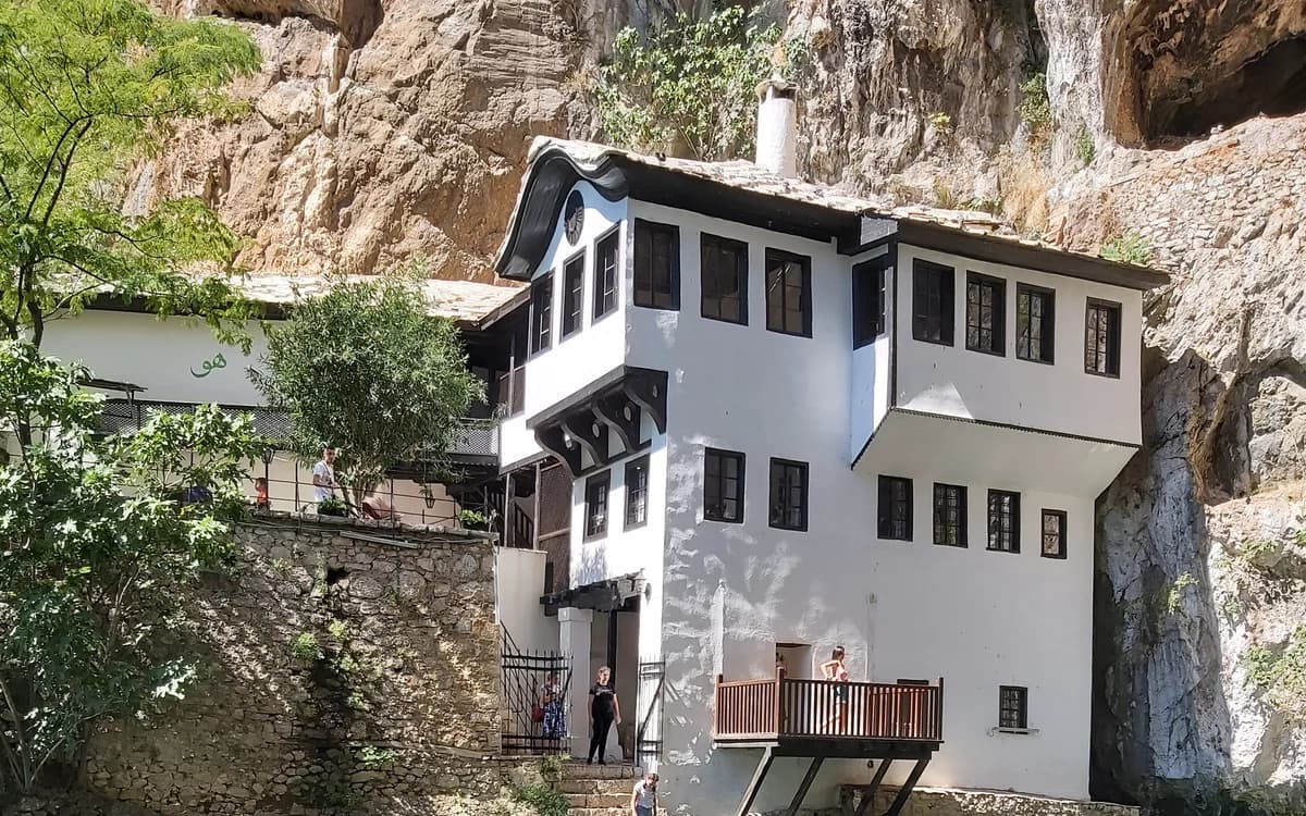 Blagaj Tekke beside the Buna spring