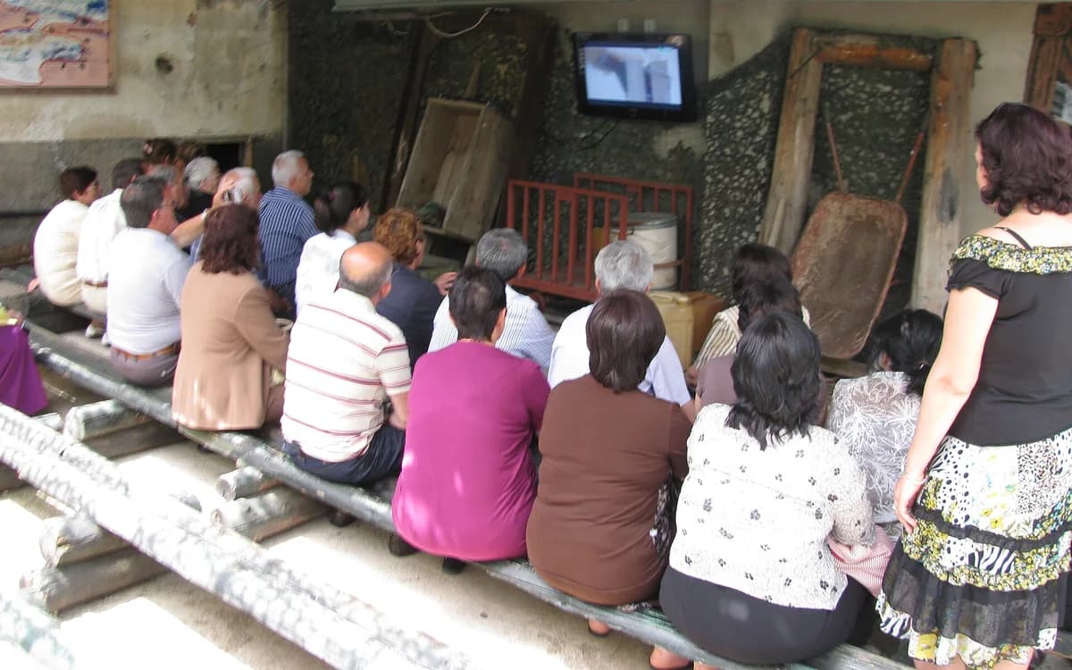 Authentic entrance and grounds of the Sarajevo Tunnel Museum