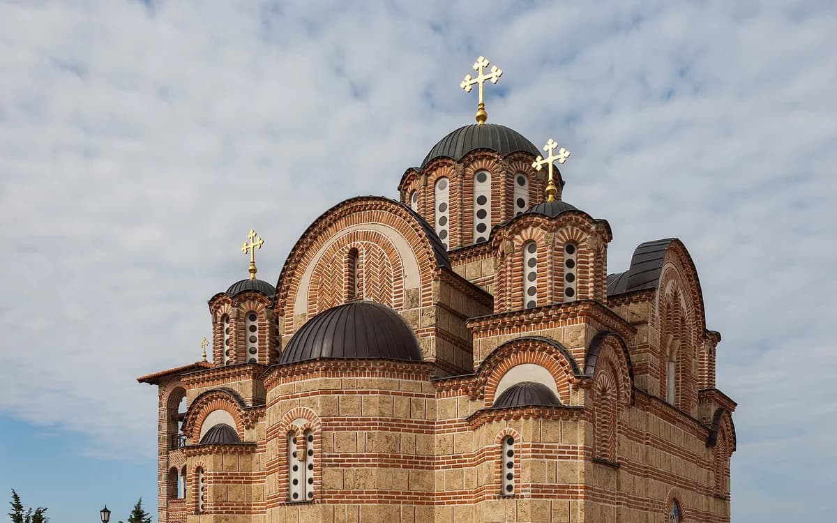 Hercegovačka Gračanica church complex above Trebinje