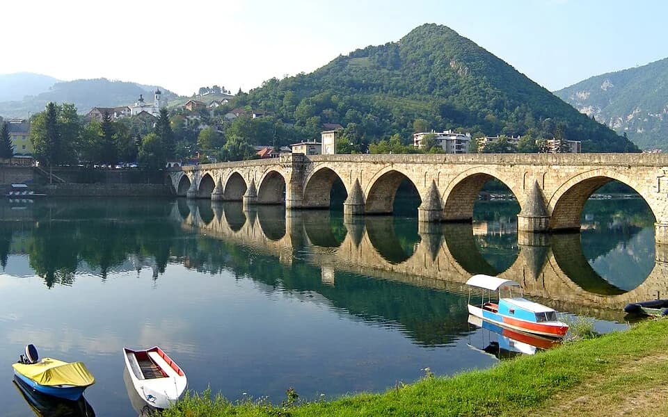 Mehmed Paša Sokolović Bridge across the Drina in Višegrad